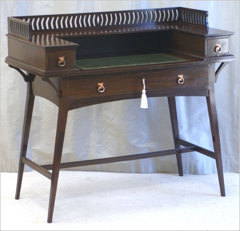 4035 Ladies Arts & Crafts Writing Desk by Goodyers (3)